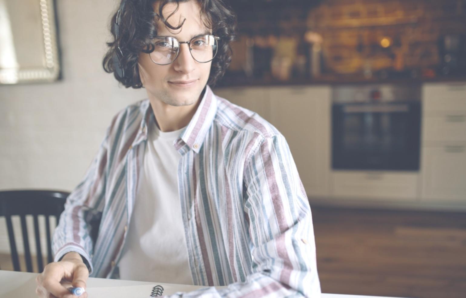 Business owner analyzing profit margins on tablet during financial consultation