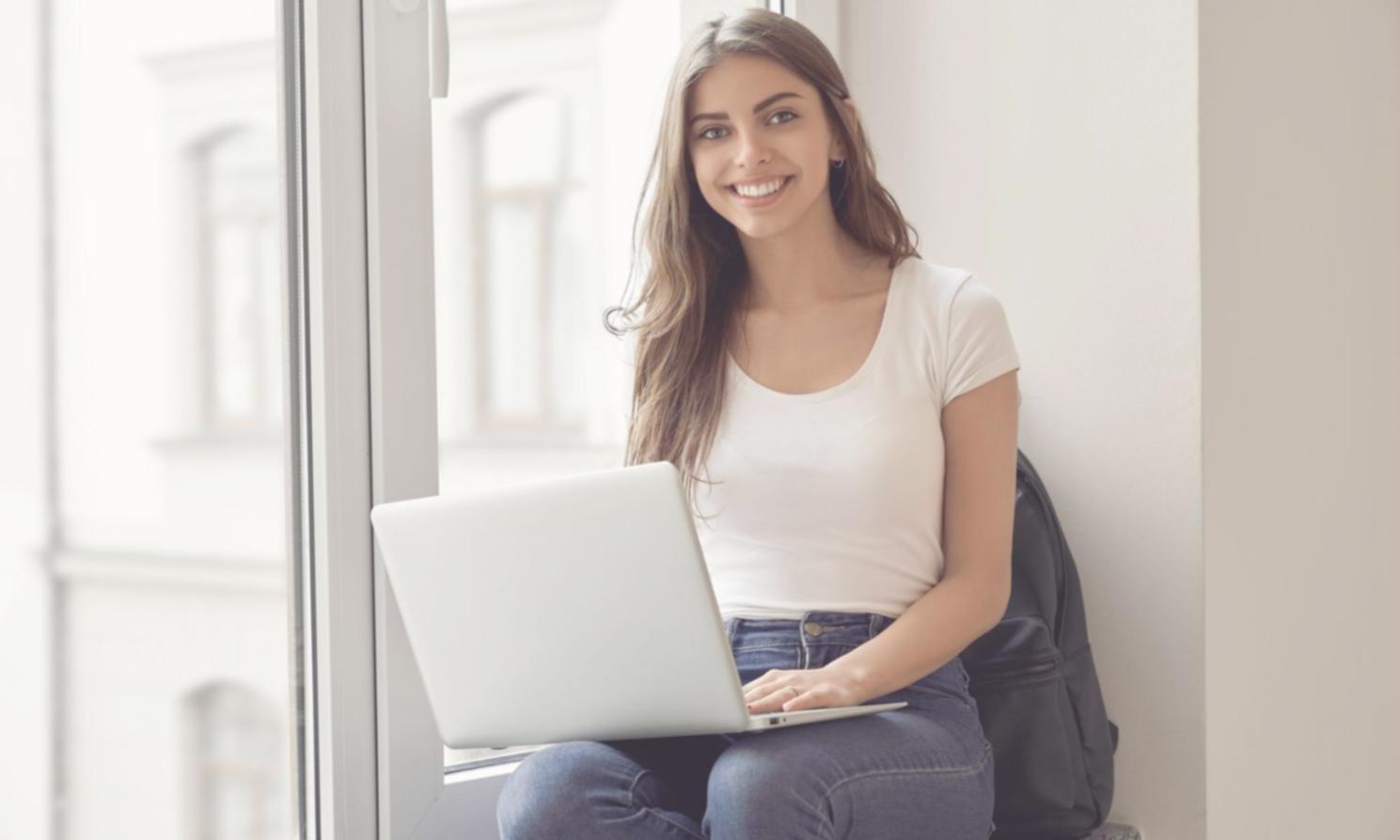 Small business financial planning session with charts and calculators